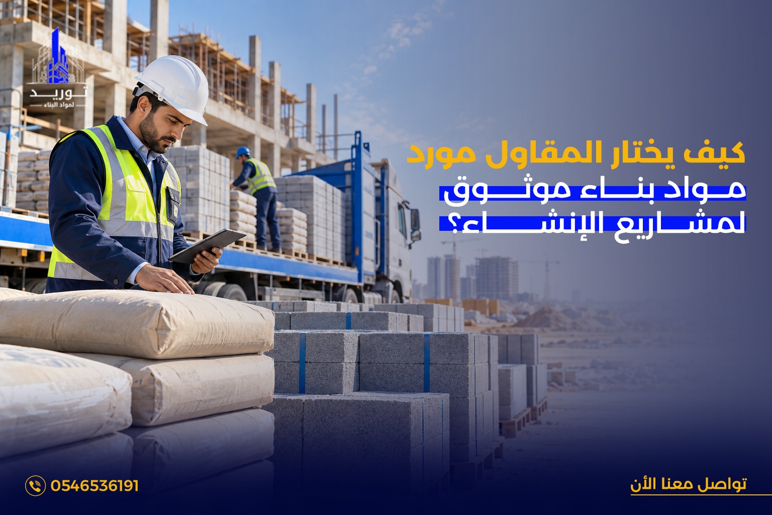 مورد مواد بناء للمقاولين